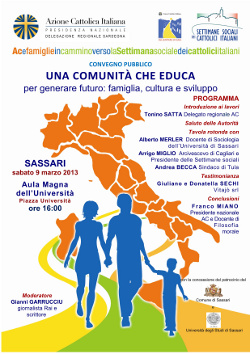 Convegno Sassari