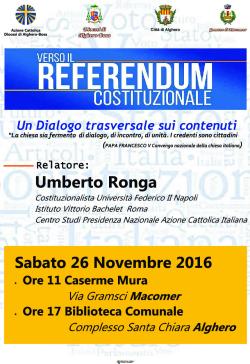 convegno referendum costituzionale